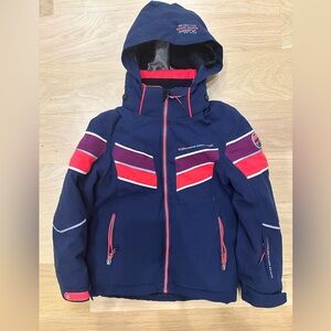 Killtec girls ski jacket. Size 8 Like New/ excellent condition.